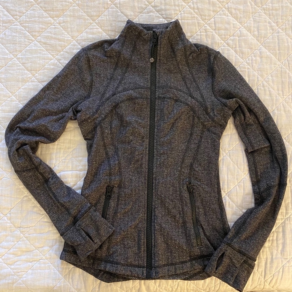 Lululemon define jacket, grey size 4